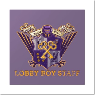 GB-Lobby Boy Staff, weathered Posters and Art